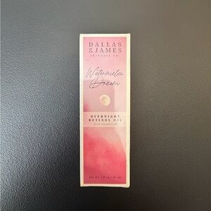 Dallas & James Watermelon Dream Overnight Retinol Oil